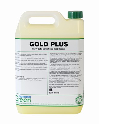 Gold Plus Ind Strength Hand Cleaner 5L