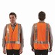 Vest fluro Orange Day/Night Safety