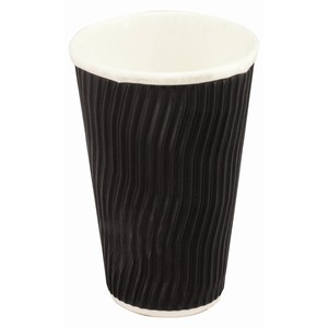 Hot Cup Wave CORE Black 16oz, 500/ctn