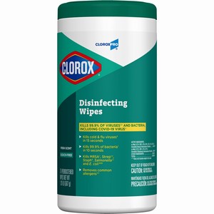 Clorox Disinfecting Wipes 75 tub