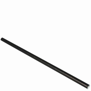 Straw Paper Black Jumbo 235mm long - 8mm bore