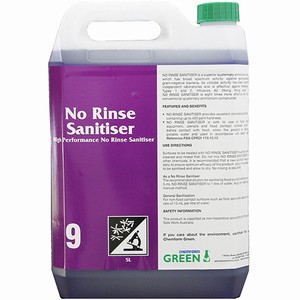 No Rinse Sanitiser 5L