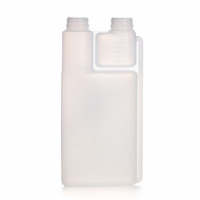 Bottle 1lt Reservoir HDPE Natural (no cap)