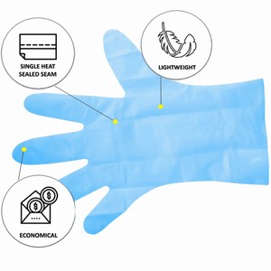 Pro-Val Polyethylene Disposable Gloves 500