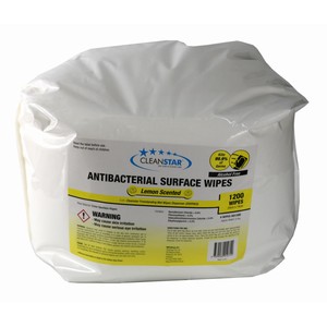 Wipe Antibacterial Alcohol Free 2 Pack 1200