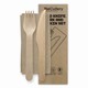 Cutlery Pack Wood Fork/Knife/Napkin