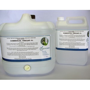 Vinegar Commercial Cleaning 4% 5 Litre