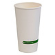 Green Pint Paper Cup Aqueous Flatwrap 570ml