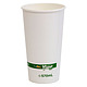 Green Pint Paper Cup Aqueous Flatwrap 570ml