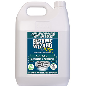 Enzyme Wizard Drain Odour Eliminator & Maintainer RTU 5L