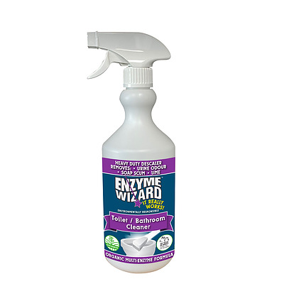 Enzyme Wizard Toilet & Bathroom Spray Empty bottle 750ml