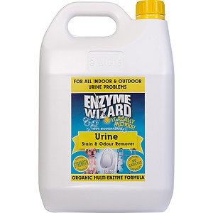 Enzyme Wizard Urine Stain & Odour Remover Spray RTU 5L